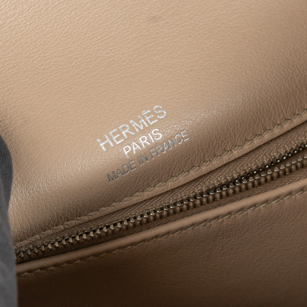 Hermès Kelly 35 Ghillies Argile/Etoupe Swift PHW