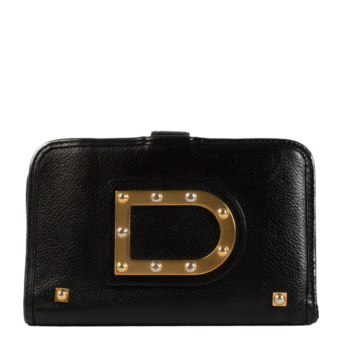 Delvaux Astrid Black Leather Wallet aan de beste prijs bij Labellov tweedehands.