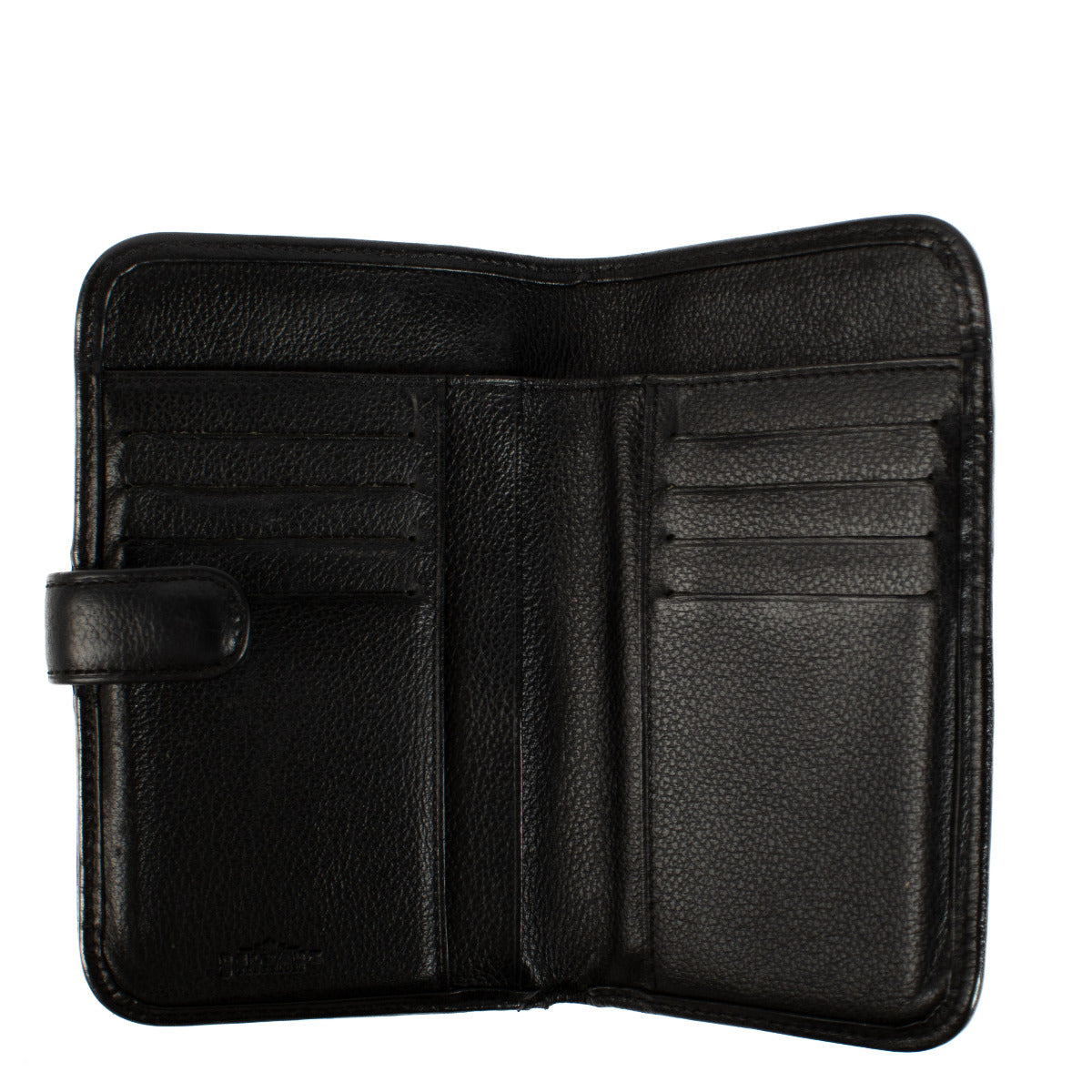 Delvaux Astrid Black Leather Wallet
