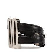 Shop safe online at Labellov in Antwerp, Brussels and Knokke this 100% authentic second hand Delvaux Black D Clic Bracelet