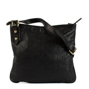 Gucci Black Guccissima Messenger Bag