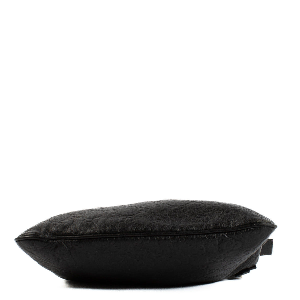 Gucci Zwarte Guccissima Messenger Tas