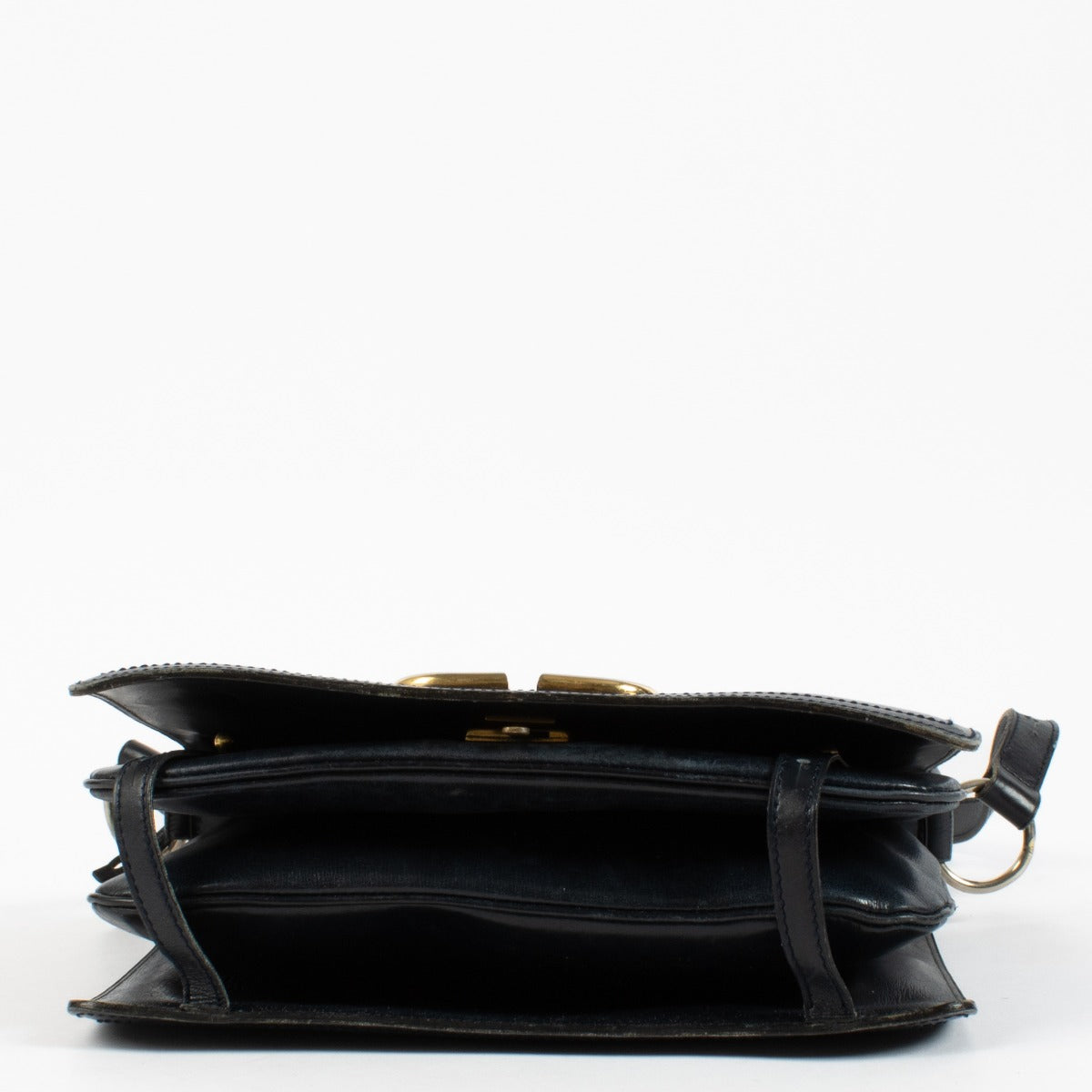 shop 100% authentic second hand Delvaux Vintage Blue Crossbody Bag on Labellov.com