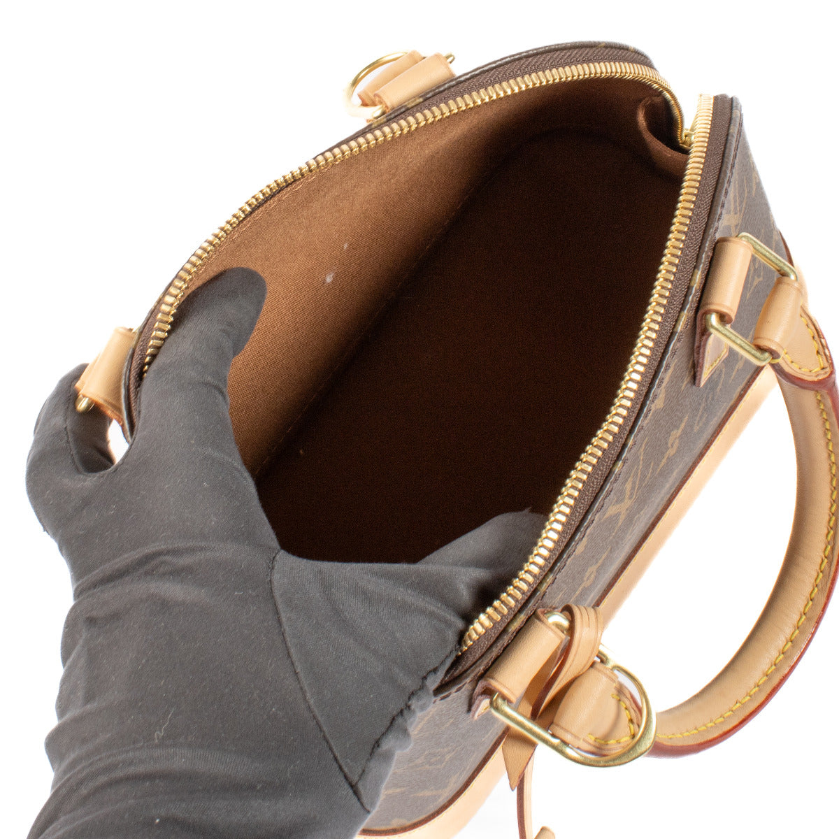 Sac Louis Vuitton Alma BB en toile Monogram