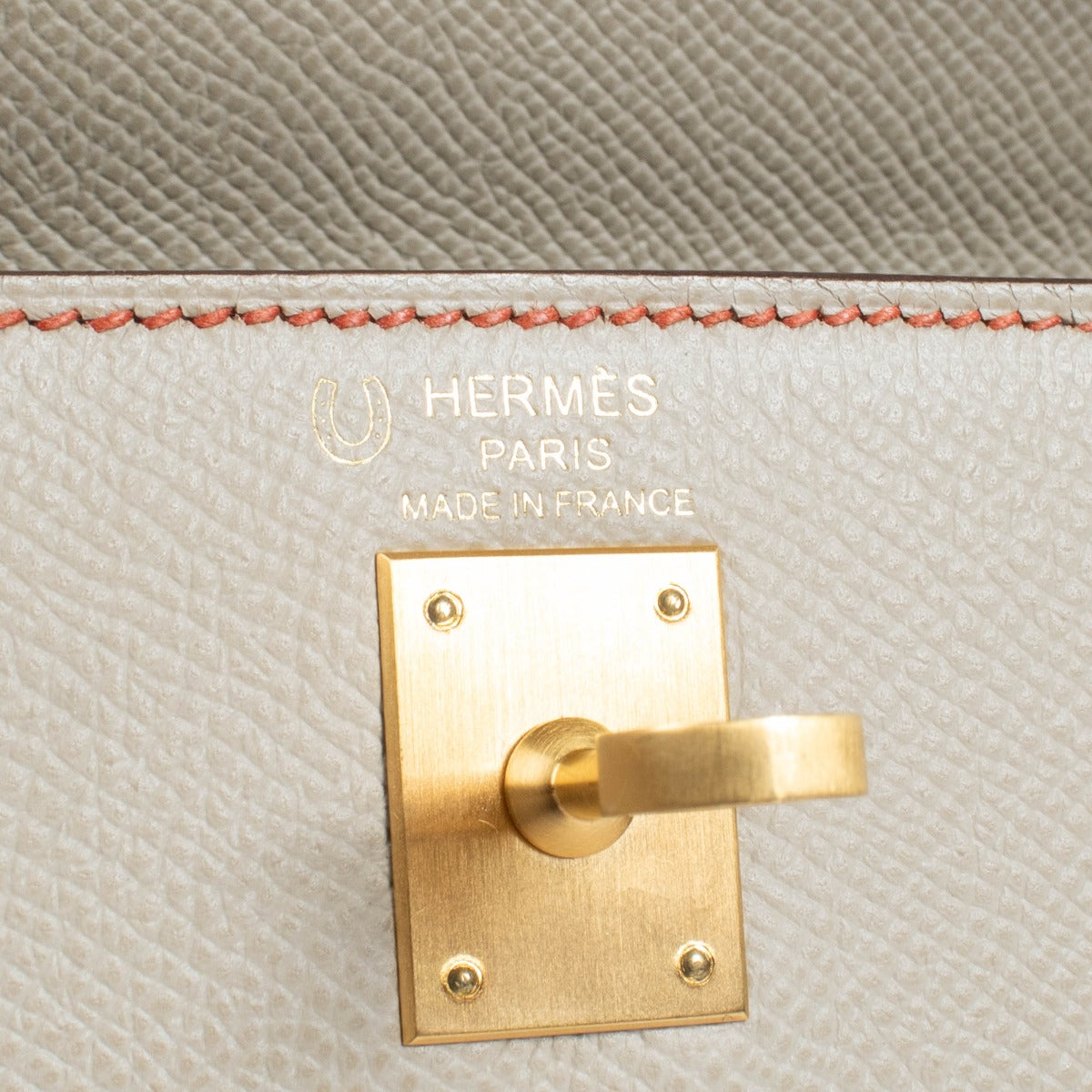 Hermès HSS Kelly 25 Gold/Gris Tourterelle Epsom BGHW