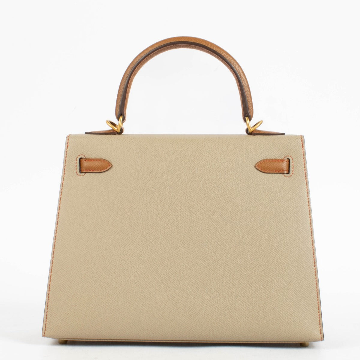 Hermès HSS Kelly 25 Gold/Gris Tourterelle Epsom BGHW