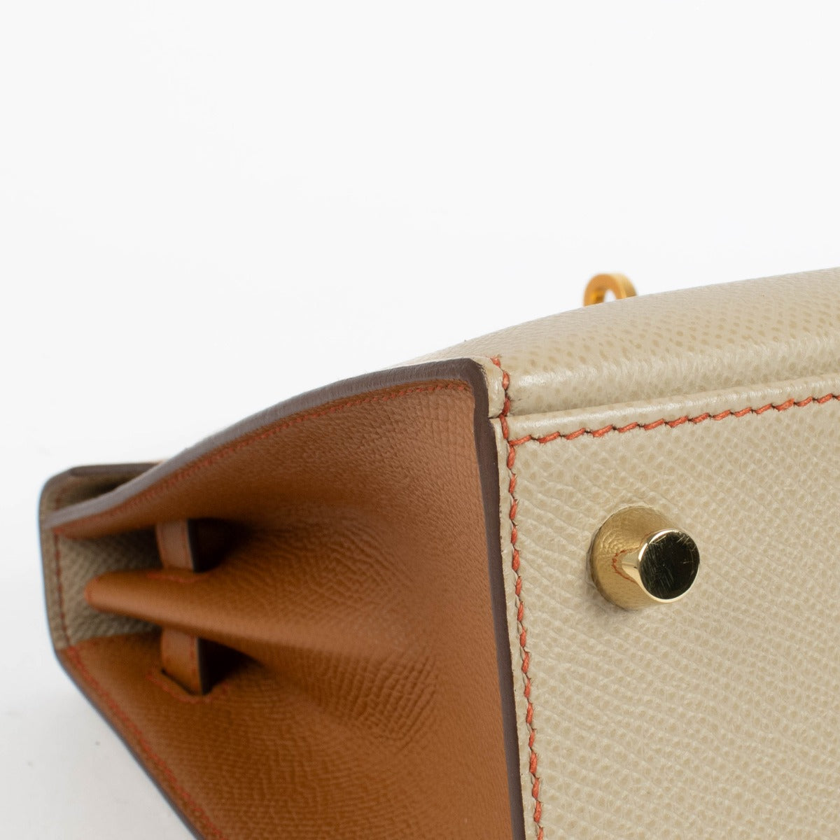 Hermès HSS Kelly 25 Gold/Gris Tourterelle Epsom BGHW