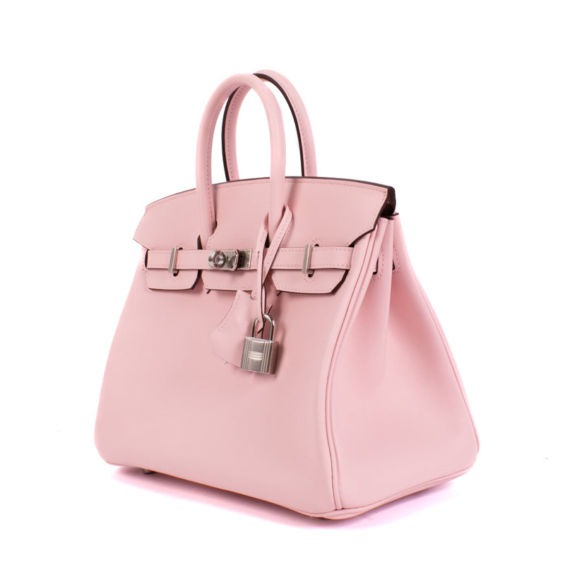 Hermès 2024 Birkin 25 Rose Sakura Veau Swift