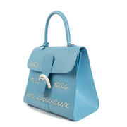 Authentic second hand new Delvaux Ciel Brillant L'Humour MM on www.labellov.com