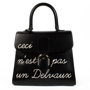Delvaux Black Brillant L'Humour MM