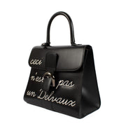 Authentic second hand vintage Delvaux Black Brillant L'Humour MM