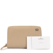 Delvaux Sand Allure Accordeon Daily Wallet