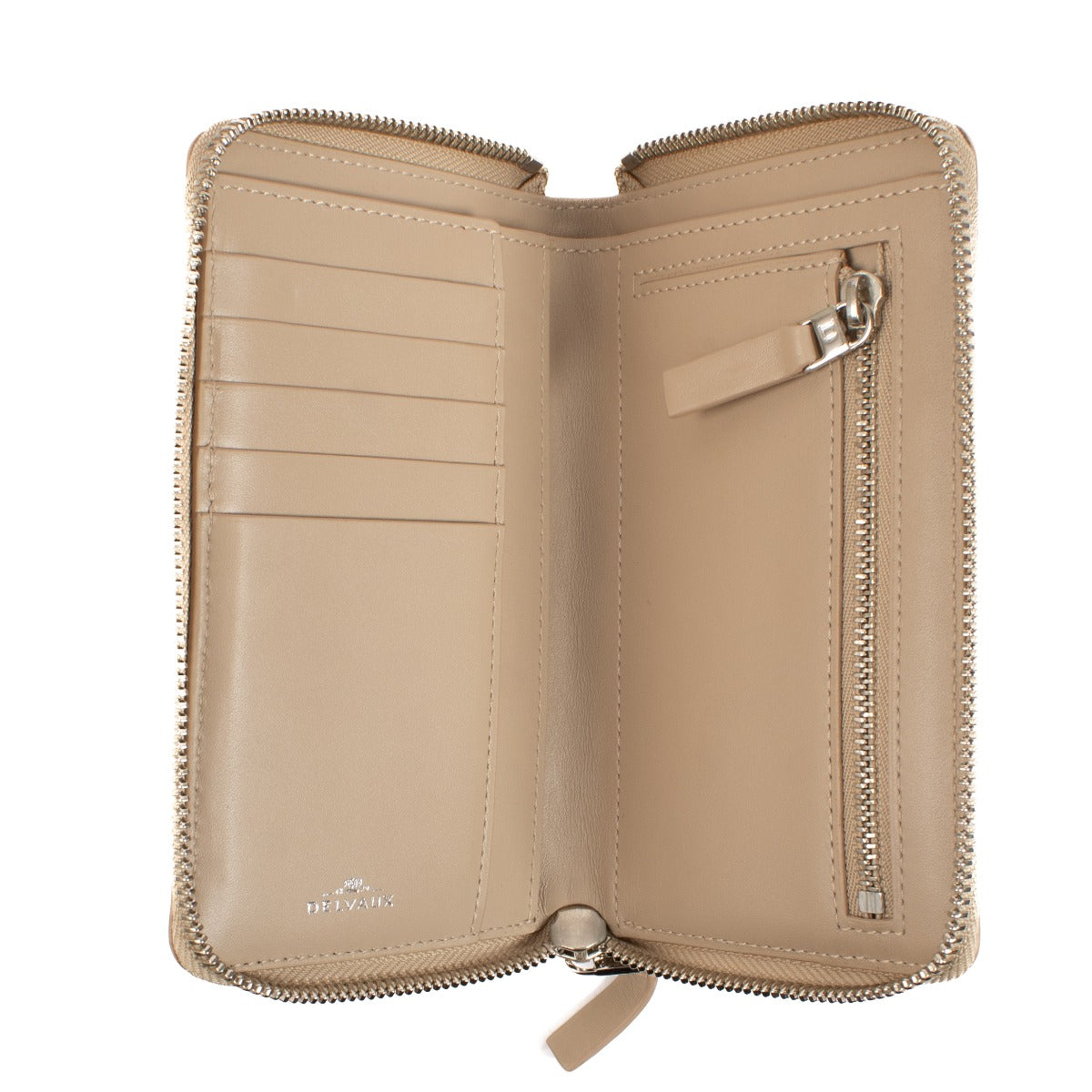 Portefeuille journalier Delvaux Sand Allure Accordéon