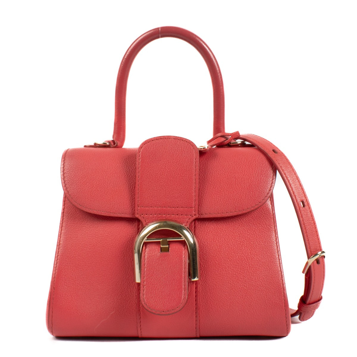 Delvaux Rose Candy Rodeo Calf Brillant Mini Bag