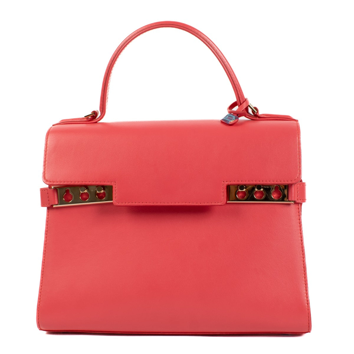 Delvaux Rose Candy Calf Souple Tempête MM