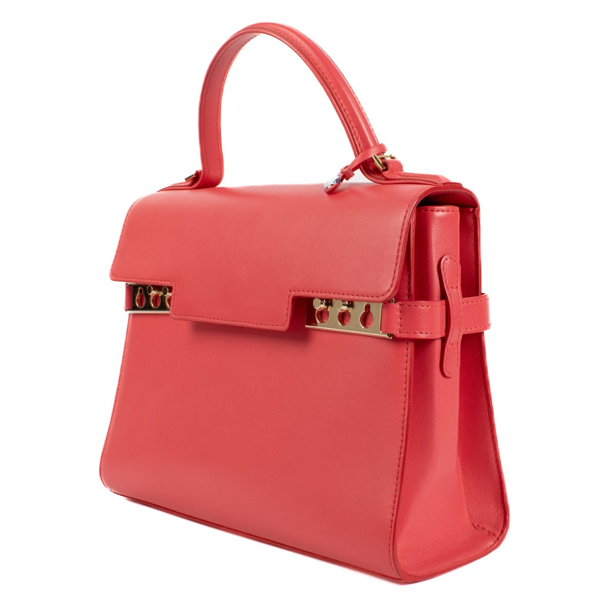 Delvaux Rose Candy Calf Souple Tempête MM