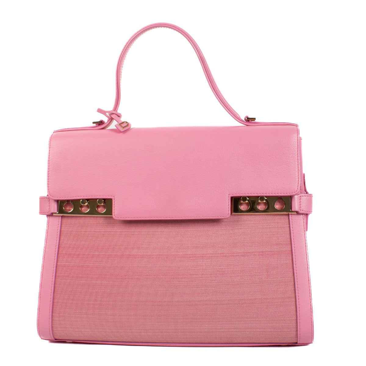Delvaux Flamingo Toile De Crin/Polo Tempête GM