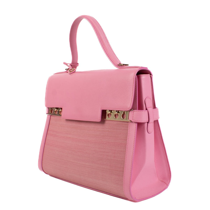 Delvaux Flamingo Toile De Crin/Polo Tempête GM