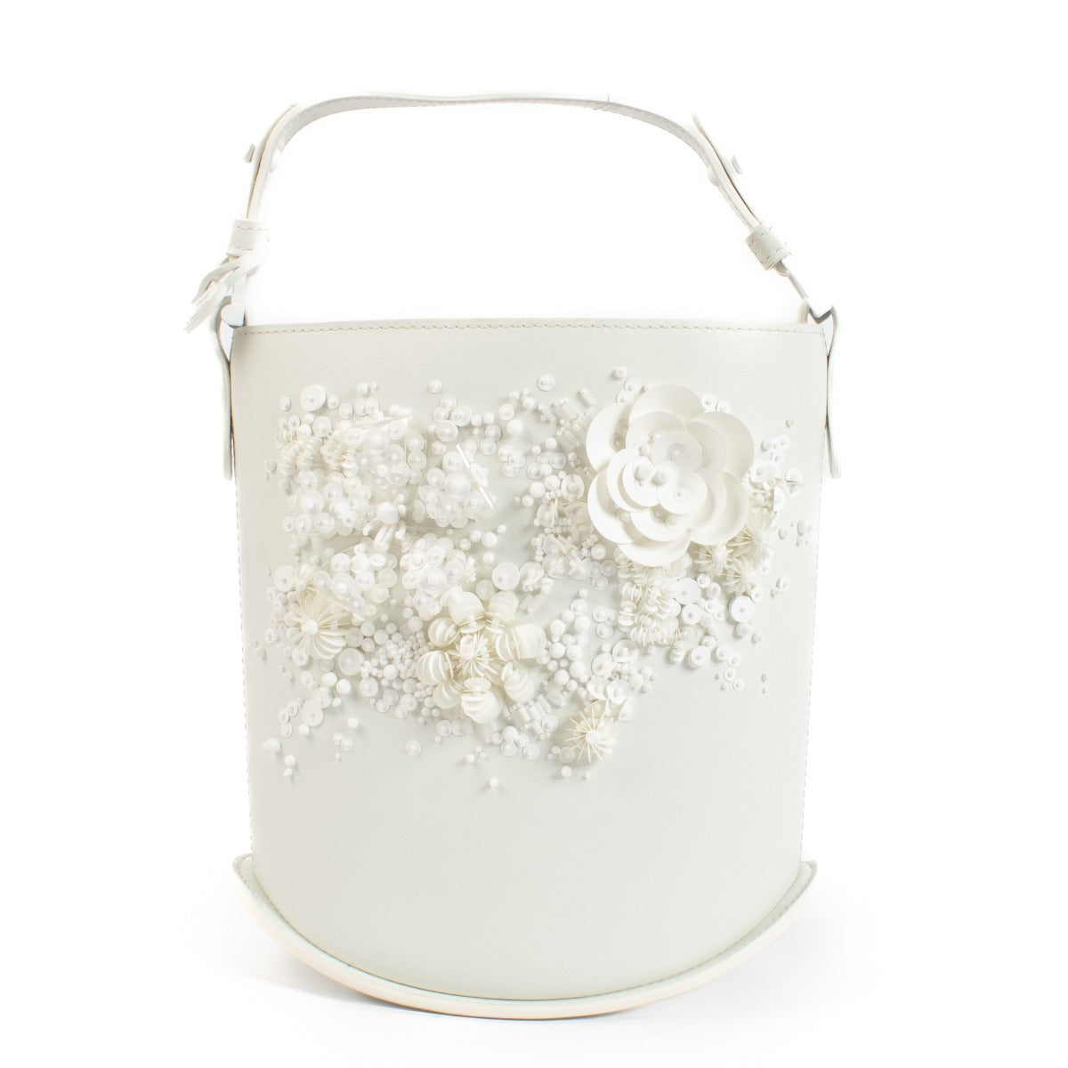 Delvaux The Blossom Rave Pin Mini Bucket Bag