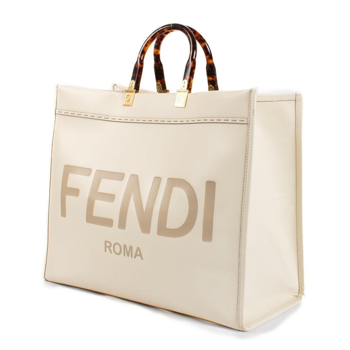Shop 100% authentic secondhand Fendi Cream Sunshine Large Top Handle Bag on Labellov.com