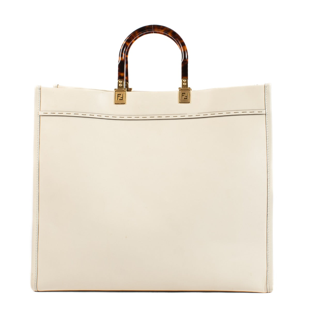 Shop 100% authentic secondhand Fendi Cream Sunshine Large Top Handle Bag on Labellov.com