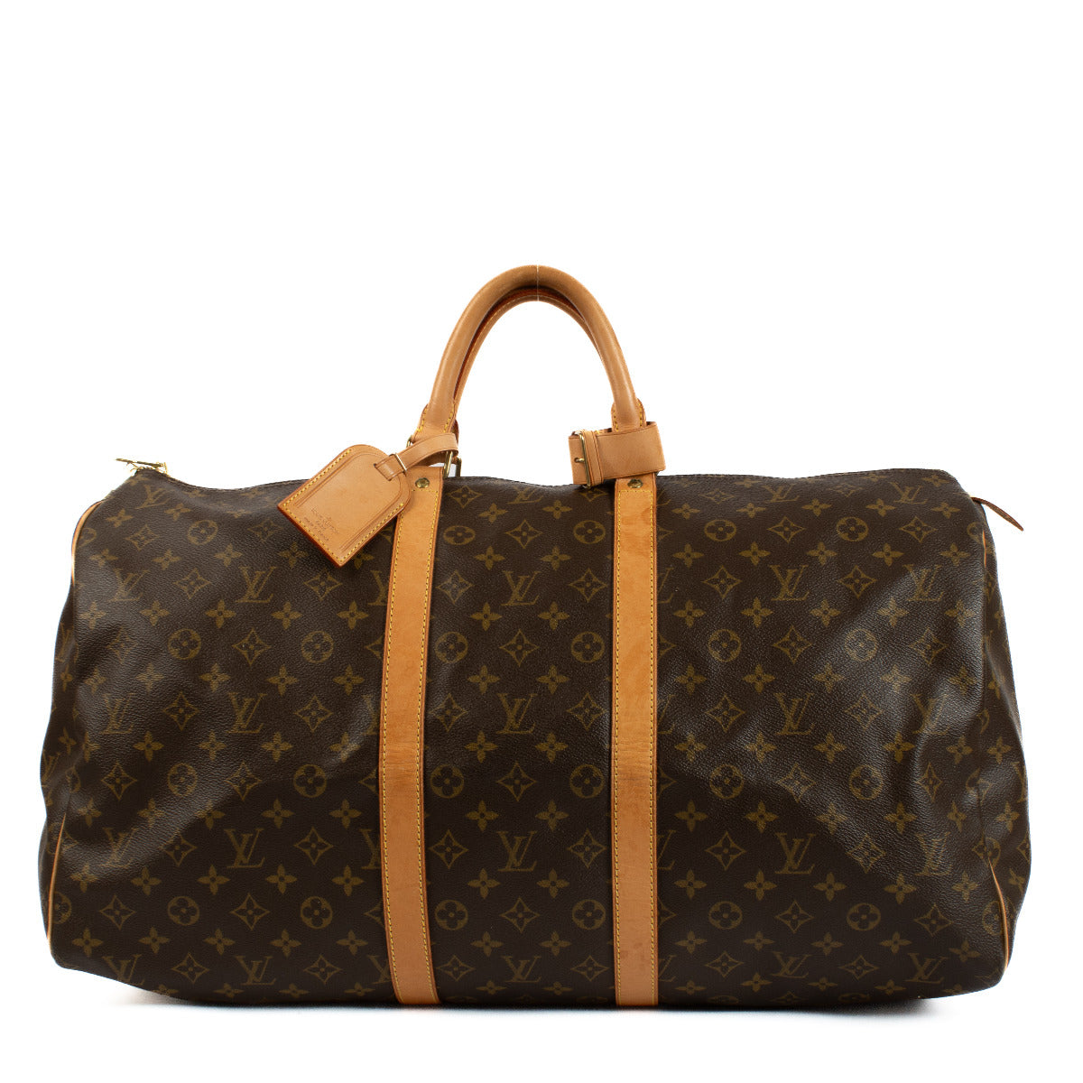Louis Vuitton Monogram Keepall 55 Travel Bag