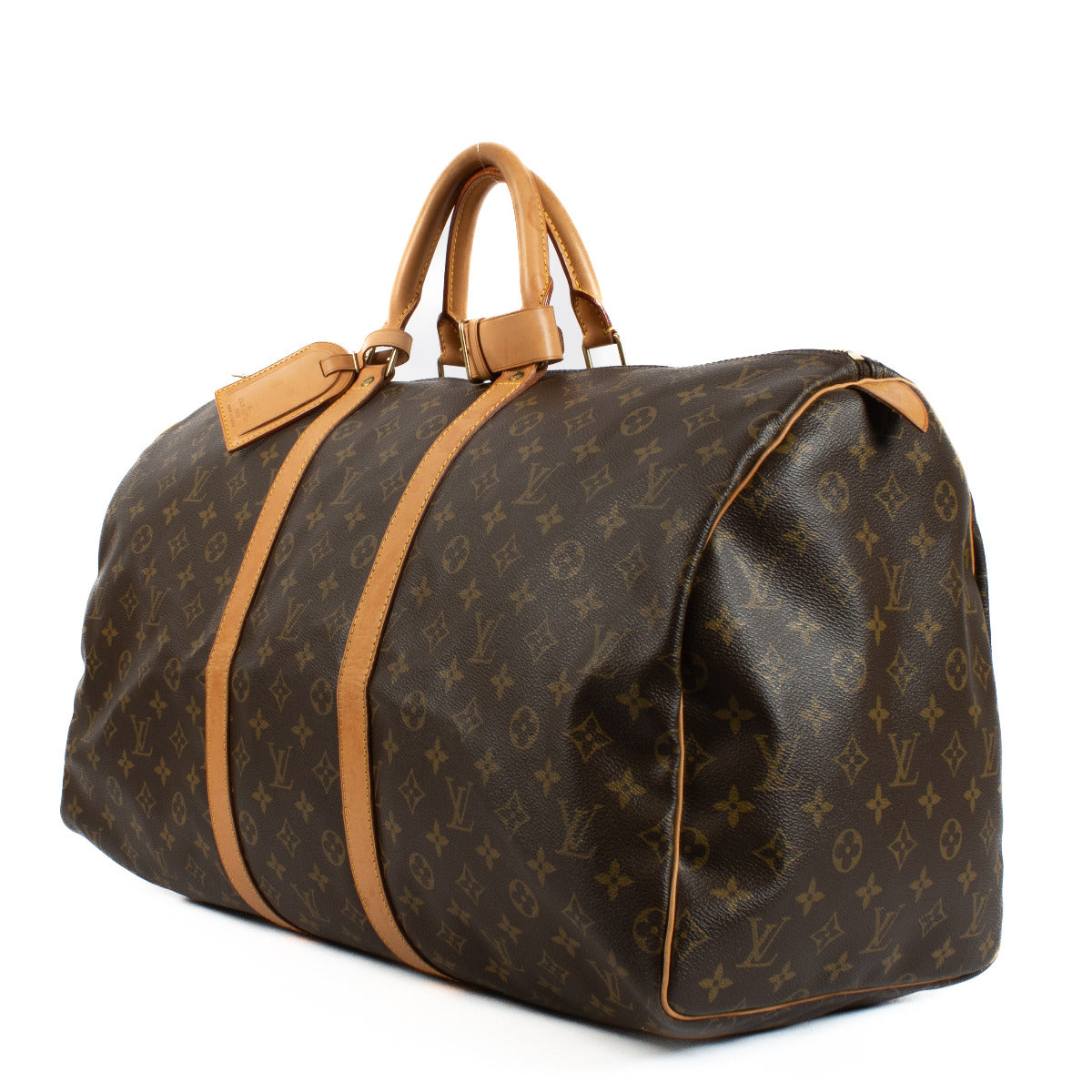 Louis Vuitton Monogram Keepall 55 Travel Bag