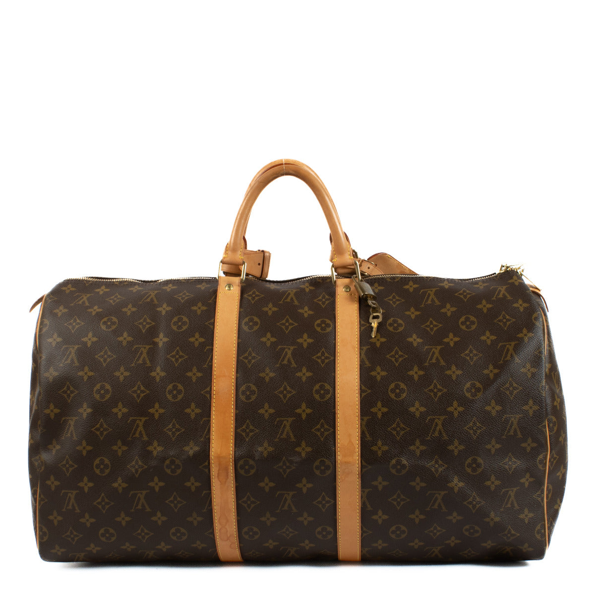 Louis Vuitton Monogram Keepall 55 Travel Bag