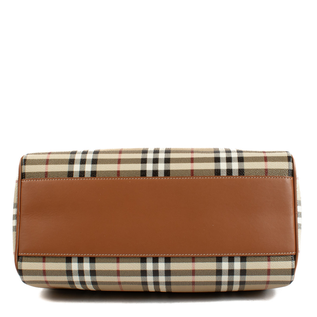 Burberry Check Medium Bowling Bag