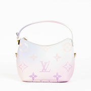 Authentic pre-loved Louis Vuitton Pink Sunrise Marshmallow Hobo Crossbody Bag on Labellov.com