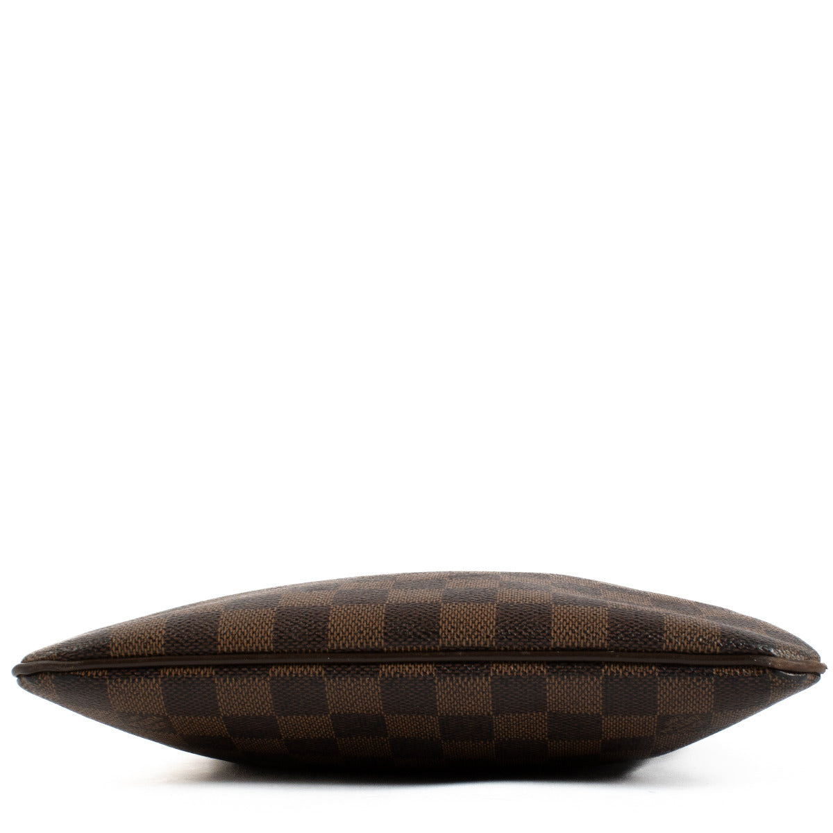 Sac bandoulière Louis Vuitton Damier Pochette Plate Brooklyn marron