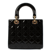 Authentic second hand Christian Dior Black Patent Leather Medium on Labellov.com