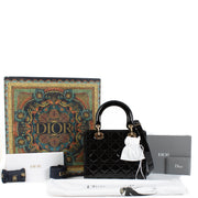 Authentic second hand Christian Dior Black Patent Leather Medium on Labellov.com