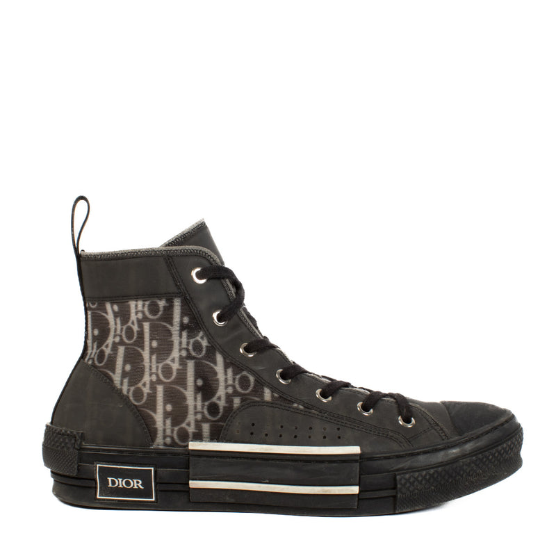 Christian Dior Black Oblique B12 Sneakers - size 42