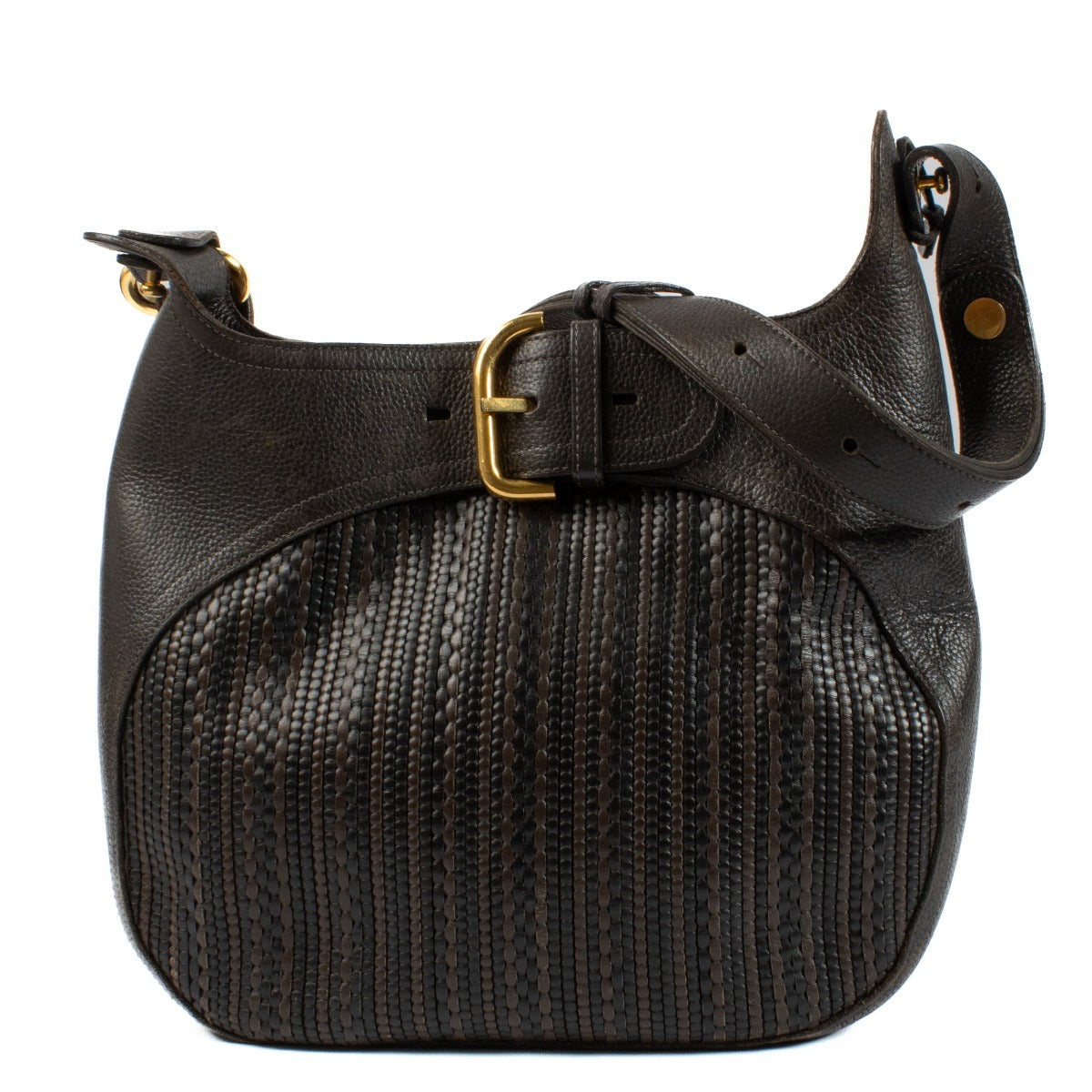 Shop 100% authentic secondhand Delvaux Brown Chardonnay Crossbody on Labellov.com