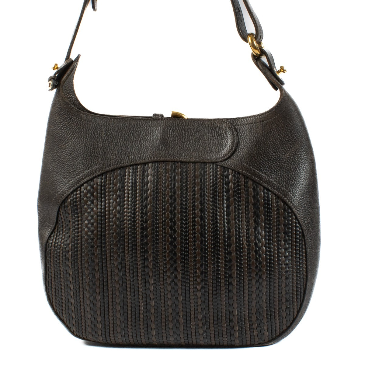 Shop 100% authentic secondhand Delvaux Brown Chardonnay Crossbody on Labellov.com