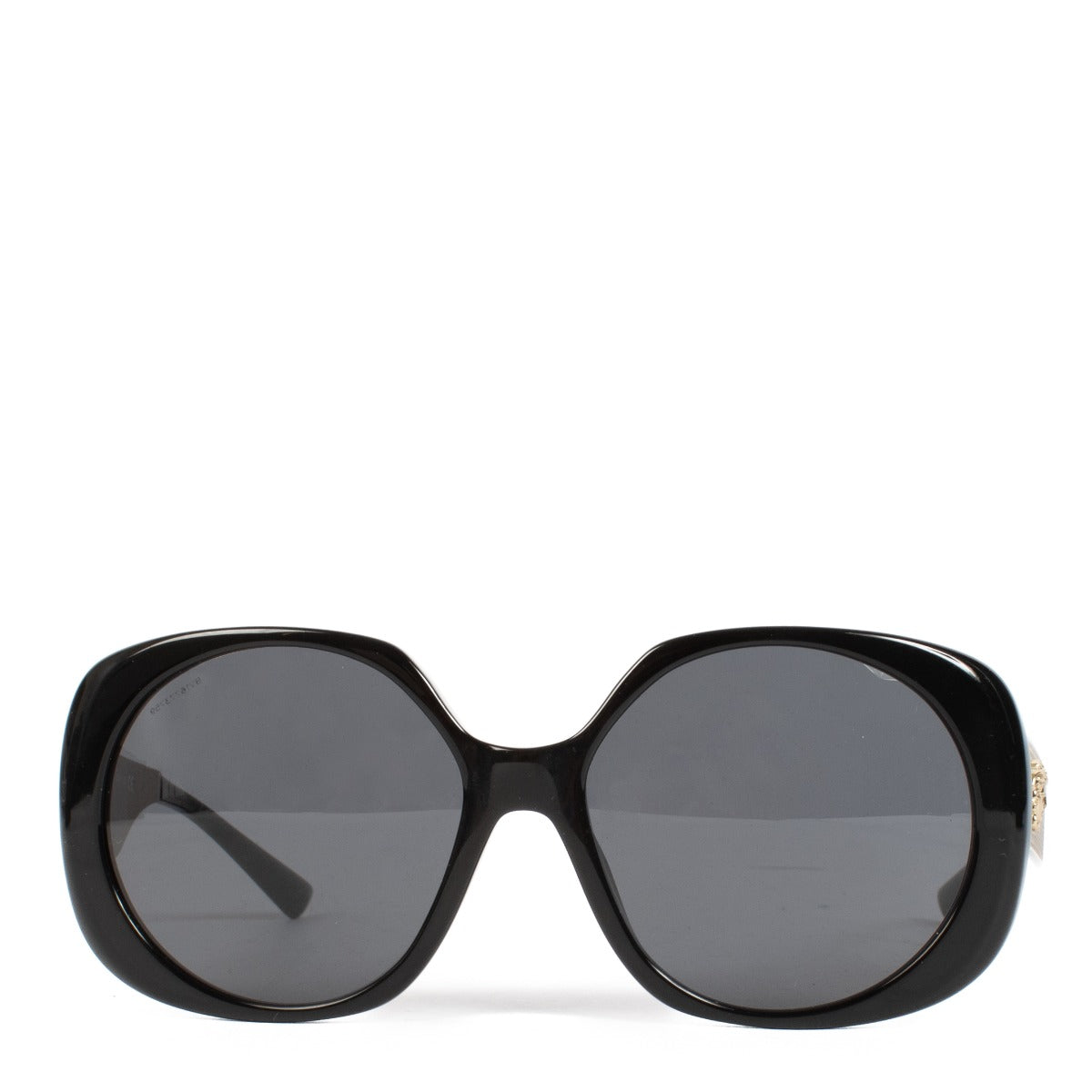 Versace Black 4331 Medusa Square Sunglasses