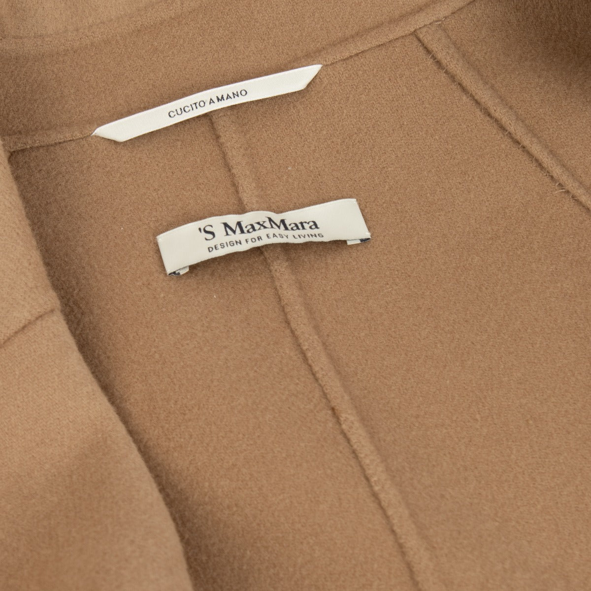 'S Max Mara Beige wollen Elisa-jas - Maat FR40