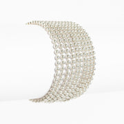 Authentic Second Hand Gucci Sterling Silver Multi Strand Bracelet on Labellov.com