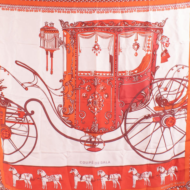 Hermès Coupé de Gala Wash Silk 90 Scarf