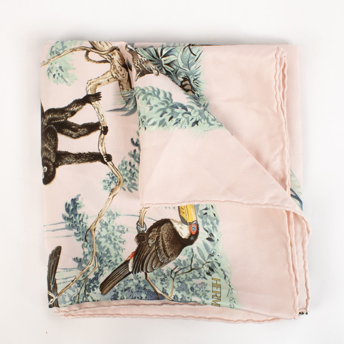 Shop 100% authentic second hand Hermès Pink 90 Scarf on Labellov.com