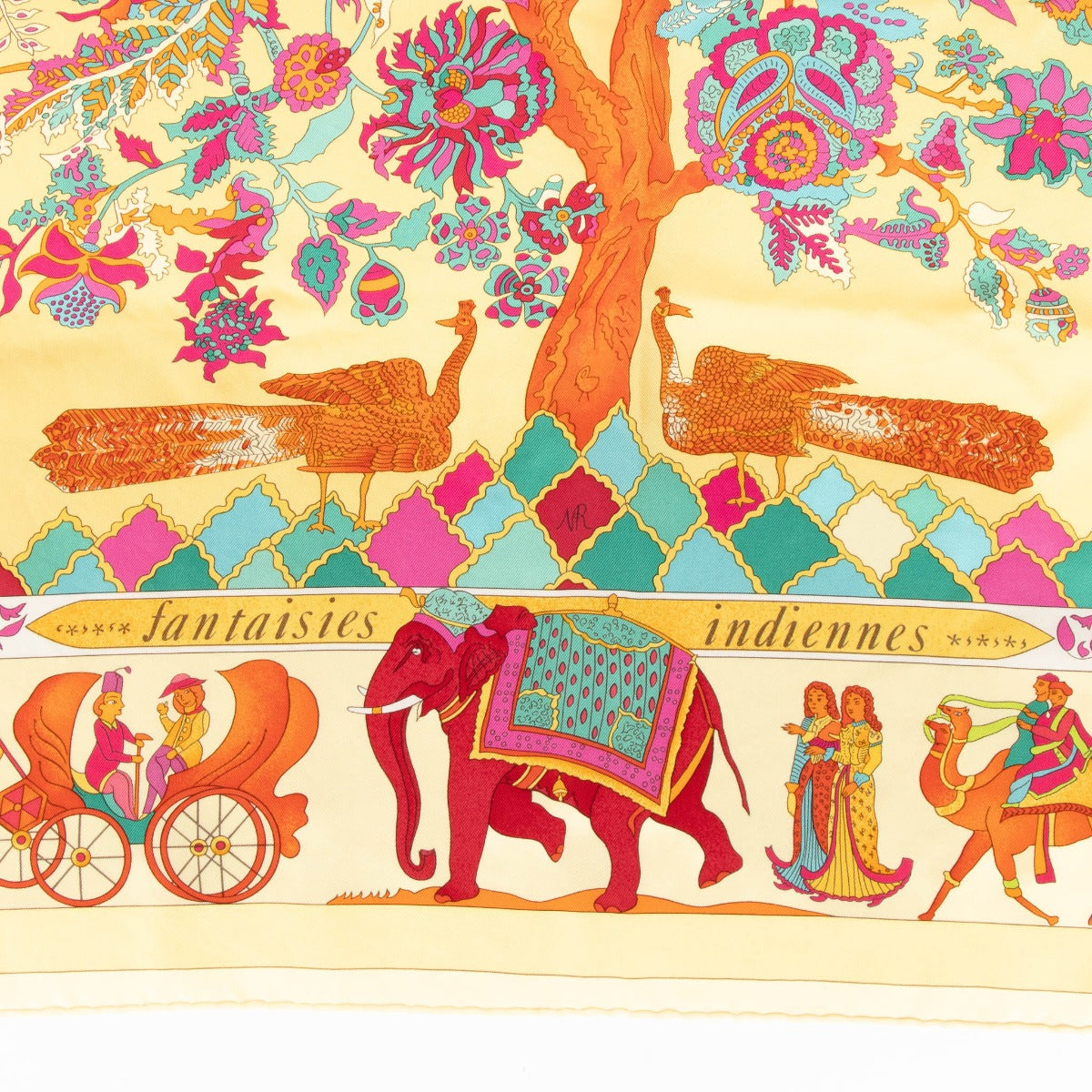 Shop this 100% authentic Hermès Fantaisies Indiennes 90 Scarf at Labellov.com