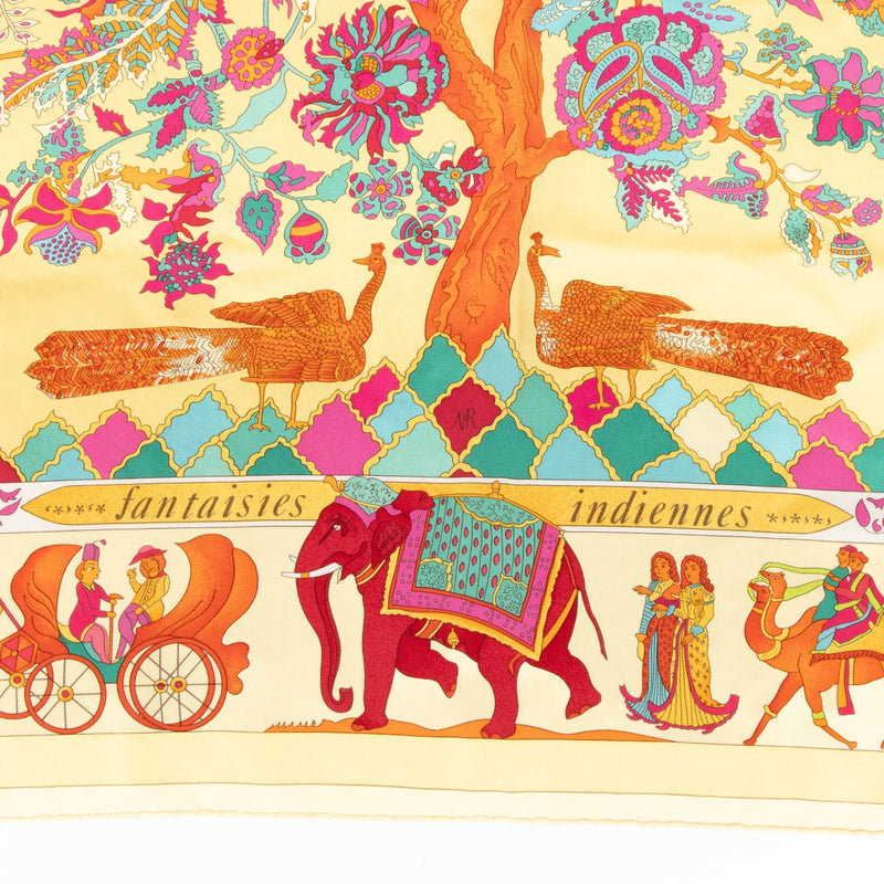 Shop this 100% authentic Hermès Fantaisies Indiennes 90 Scarf at Labellov.com