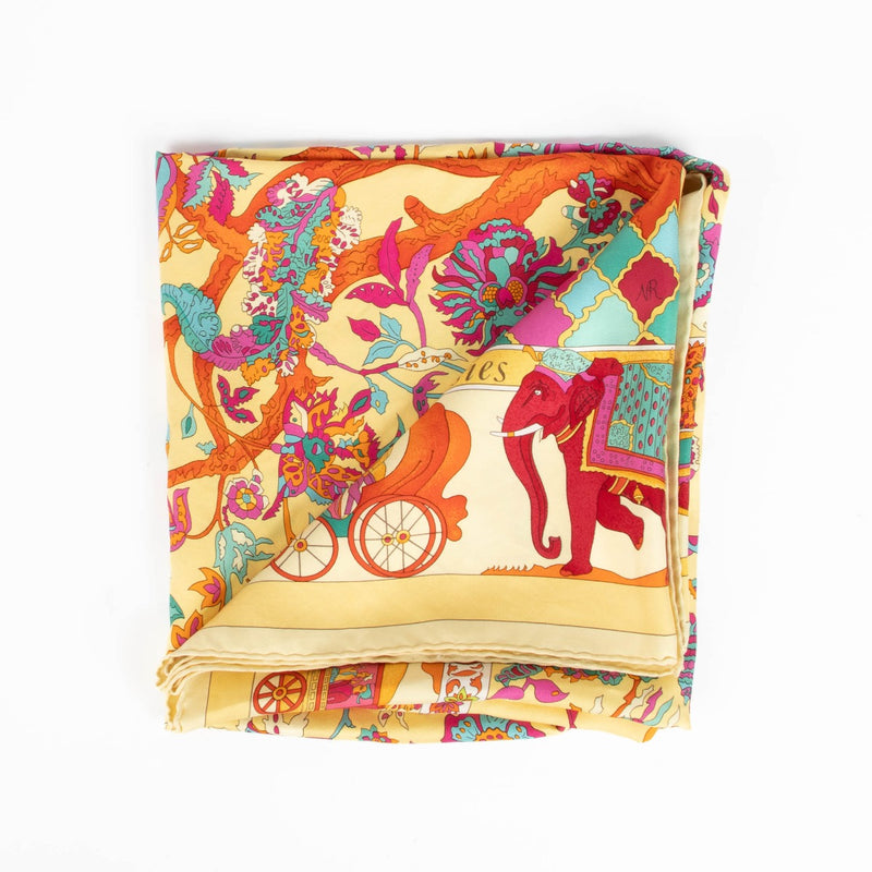 Shop this 100% authentic Hermès Fantaisies Indiennes 90 Scarf at Labellov.com