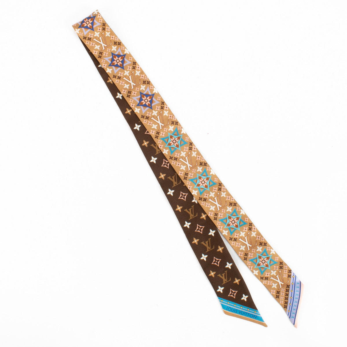 Authentic Second Hand Louis Vuitton Bandeau BB Flowers Forever Scarf on Labellov.com