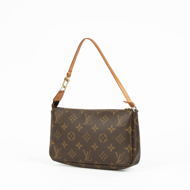 Authentic pre-loved Louis Vuitton Monogram Pochette Accessoires Clutch on Labellov.com