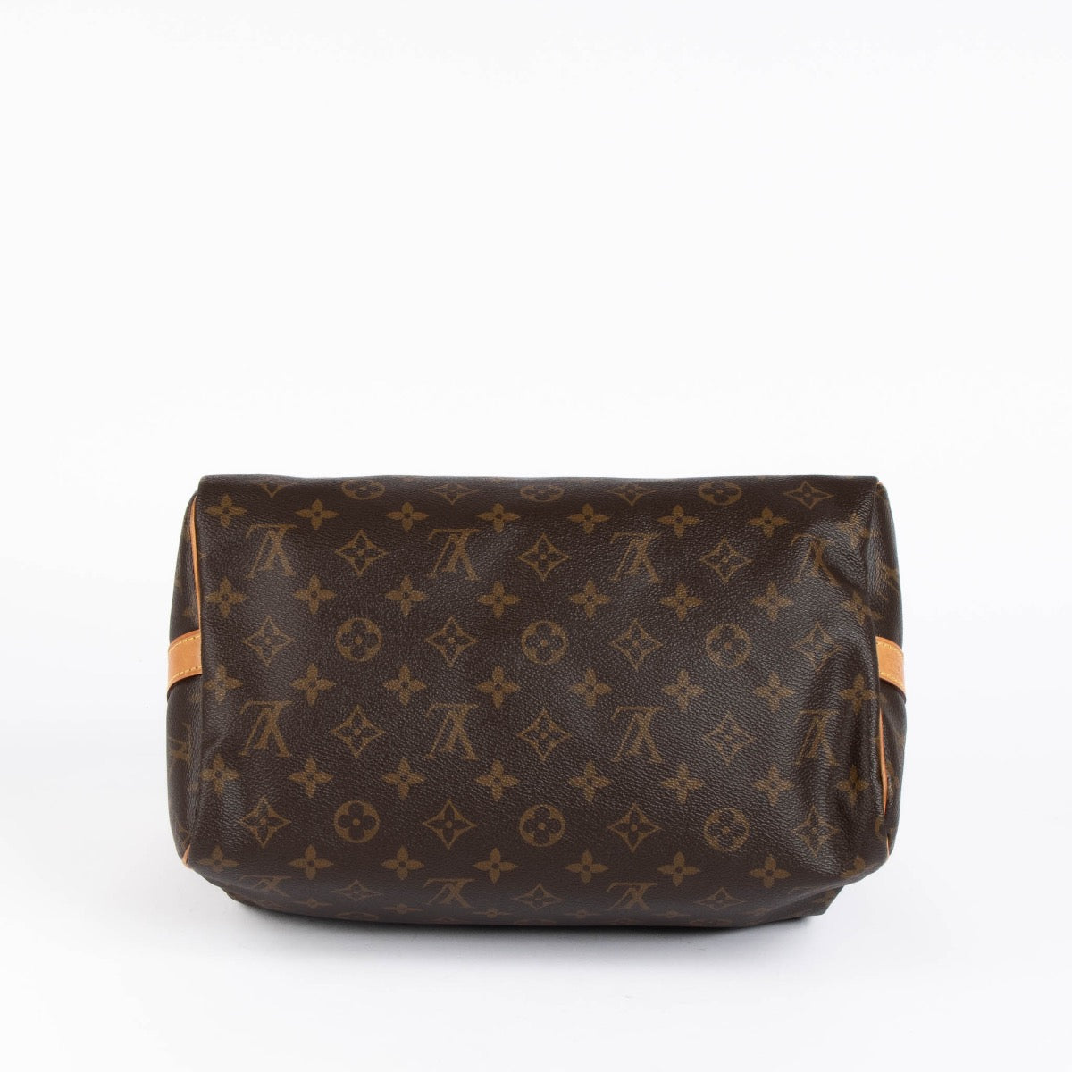 Authentic pre-loved Louis Vuitton Brown Monogram Canvas Speedy Bandoulière 30 Top Handle Bag on Labellov.com