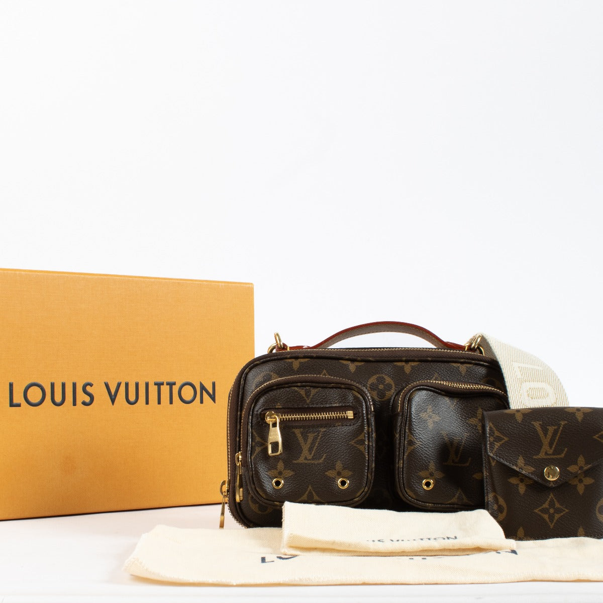 Louis Vuitton Monogram Canvas Utility Crossbody Bag