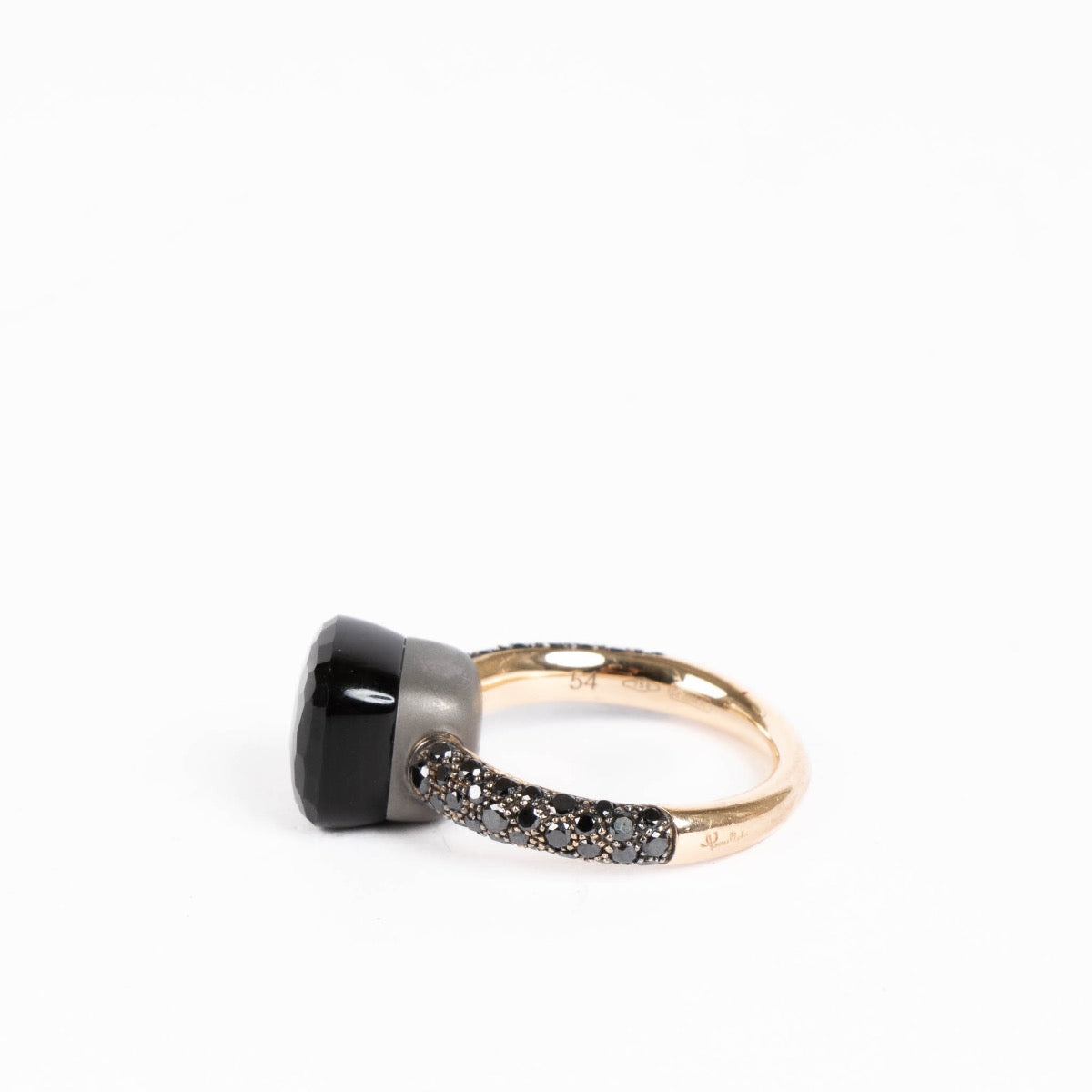Authentic pre-loved Pomellato Rose Gold Nudo Classic Ring Size 54 on Labellov.com