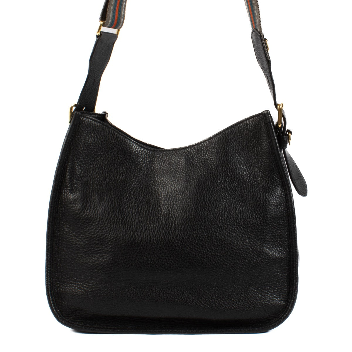 shop 100% authentic second hand Prada Black Daino Crossbody Bag on Labellov.com